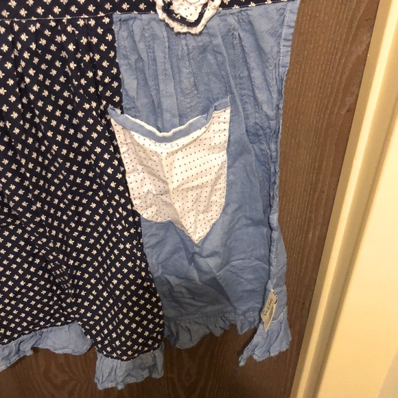 Sue la table 100% Cotton Made in India Apron - 34x24” - each waist tie is 25” - Picture 6 of 9